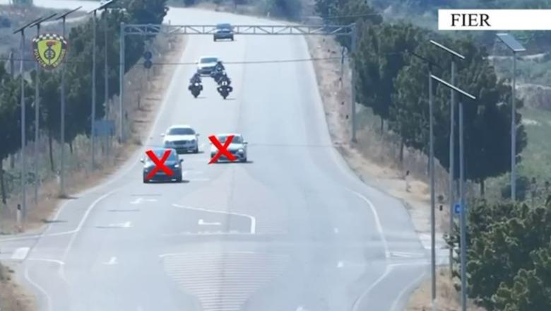 Fier/ Policia kontrolle me mjete inteligjente në akset rrugore, 772 gjoba për tejkalim shpejtësie brenda javës! Nisin hetimet për 6 drejtues automjetesh