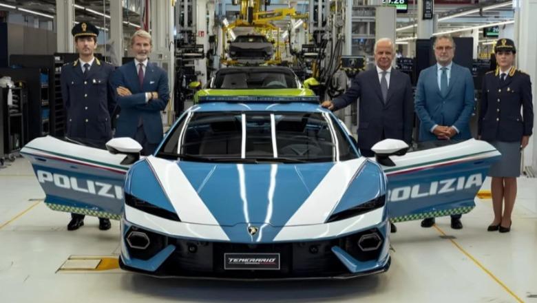 Policia italiane bëhet me Lamborghini të ri me 920 kuaj fuqi! Ja për çfarë do ta përdorë