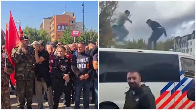 Zhgënjim në Kosovë pas dënimit të ish-krerëve të UÇK-së, mijëra qytetarë marshojnë nëpër rrugë! Tension në Hagë, shqiptarët përplaset me policinë