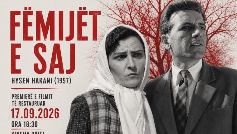 “Fëmijët e saj”, filmi i parë artistik shfaqet i restauruar! Në proces edhe “Dimri i fundit” dhe “Një gjeneral kapet rob”