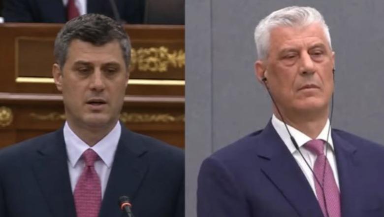 Nga Pavarësia te dënimi në Hagë,Hashim Thaçi zgjodhi këtë kravatë në dy momentet më historike të jetës së tij politike