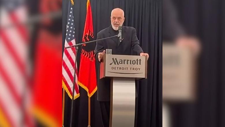Rama i jep lajmin e mirë diasporës në Michigan: Shumë shpejt hapet konsullata shqiptare