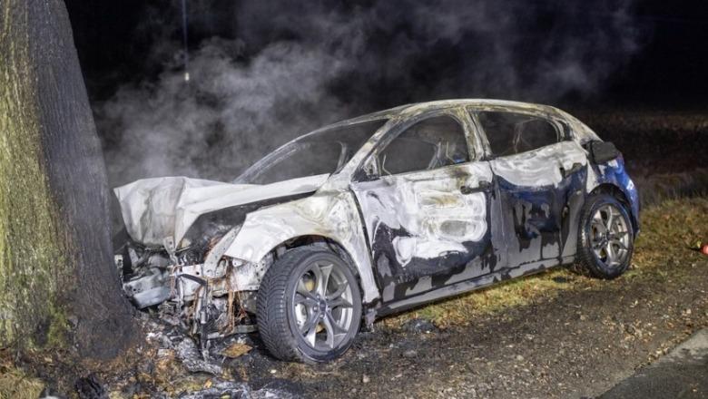 Rumani/ Fikën dritat e makinës për një sfidë në TikTok, 2 adoleshentë përplasen me pemën dhe humbin jetën 