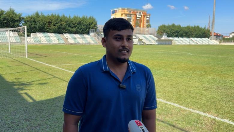 Fieri, komentet raciste dhe vajzat shqiptare! Rrëfehet për Report TV trajneri 25-vjeçar indian i Apolonisë: Më pëlqejnë fasulet dhe qoftet