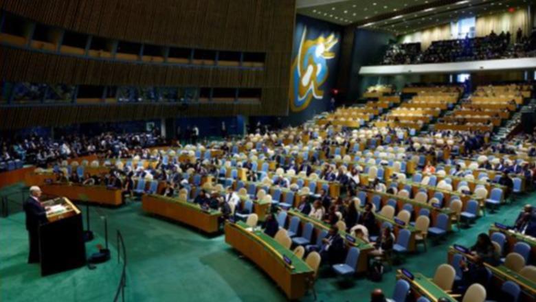 OKB/ Presidenti palestinez: S’do e braktisim tokën tonë! Netanyahu pritet me protesta brenda dhe jashtë sallës: Nëse nuk do ta kisha sulmuar Iranin, të gjithë do të ishim të vdekur!