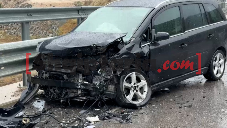 Aksident në aksin Korçë–Qafë Plloçë, përplasen dy makina! Tre të plagosur përfundojnë në spital