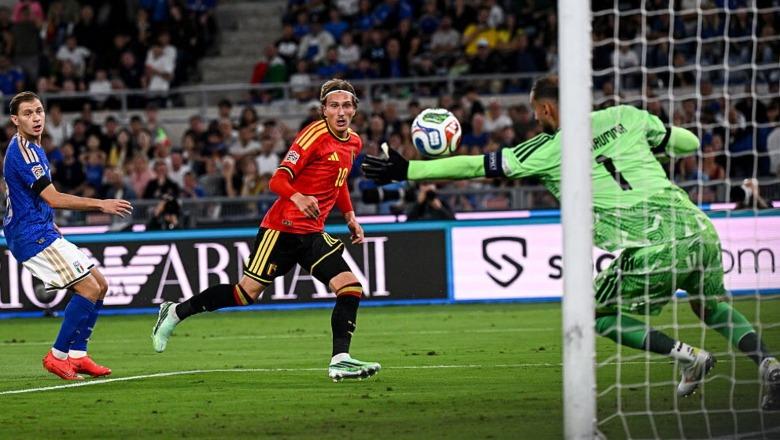 Mancini e nis me humbje te Italia, tifozët vërshëllejnë kombëtaren ndaj Belgjikës! Feston Zidan te Franca
