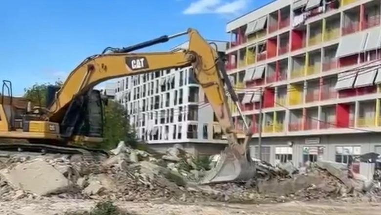 Faza e re e rindërtimit në Kombinat, Bashkia e Tiranës vijon evadimin e mbetjeve