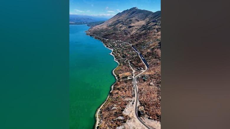 Një udhëtim mes liqenit dhe malit, pamjet mbresëlënëse nga aksi Shirokë-Zogaj