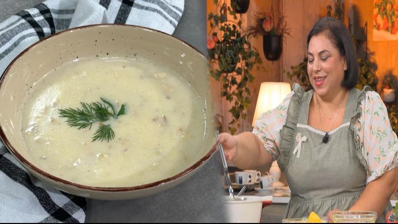Pulë frikase me qumësht nga zonja Mirela 
