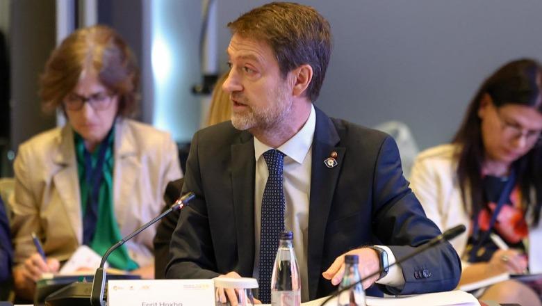 Takimi i Ministrave të Jashtëm të Procesit të Berlinit, Hoxha: Procesi i zgjerimit, përgjigja për një Evropë më të qëndrueshme