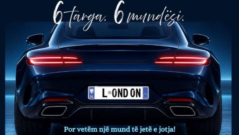 ‘London’, ‘Kosova’ apo ‘M0N3Y’? Targat e personalizuara për herë të parë në ankand online, kushtojnë deri në 6 500 euro