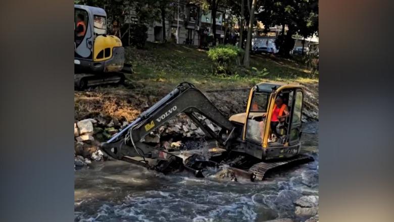 Në prag të reshjeve të vjeshtës, Bashkia pastron Lanën dhe paralajmëron ndotësit: Kundërvajtësit do të gjobiten