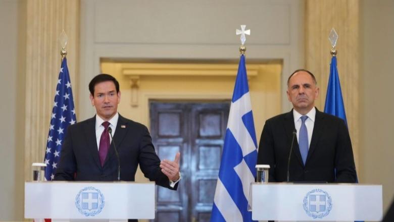 SHBA dhe Greqia thellojnë bashkëpunimin në mbrojtje dhe energji, Rubio në Athinë: Greqia është burim stabiliteti në një botë të paqëndrueshme