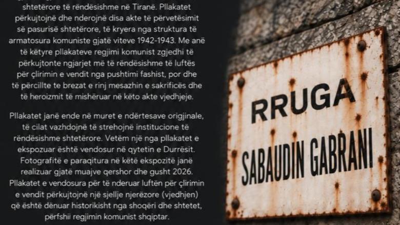 Trashëgimia komuniste në Shqipëri, konferencë ndërkombëtare! Ekspozita/ Memorializimi i komunizmit në pllakate 