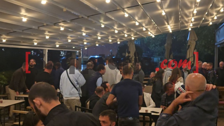 20 militantët e Berishës mbyllin protestën brenda një ore, ikin dhe ulen në kafe