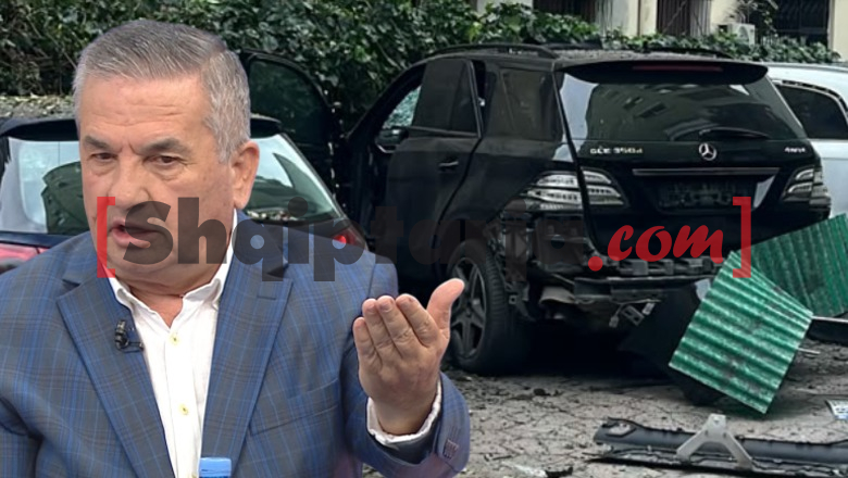 Shpërthen me eksploziv makina e avokatit Idajet Beqiri, ishte parkuar pranë Gjykatës Civile në Tiranë! Vetëm dëme materiale (VIDEO)