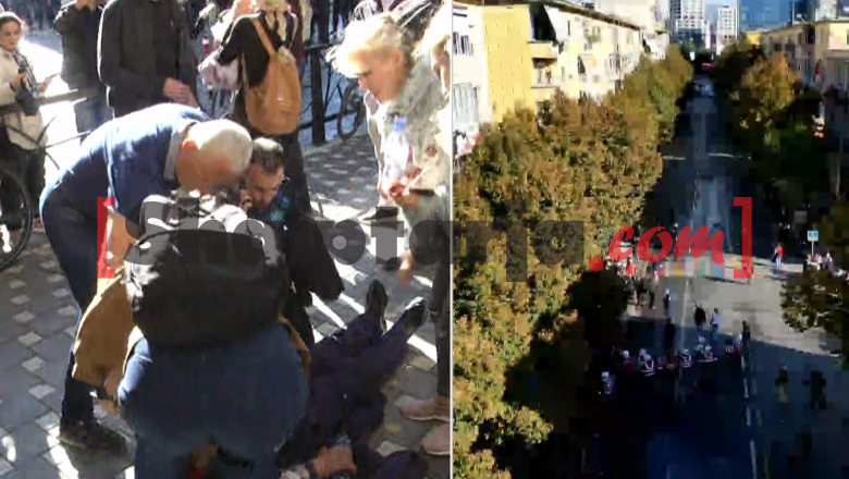 Protesta e studentëve, një i moshuar humb ndjenjat