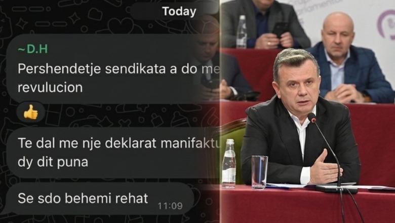 'Saliu është kudo', Balla nxjerr mesazhet: Aurel Bylykbashi bën thirrje për ndërprerje të punës në fabrika