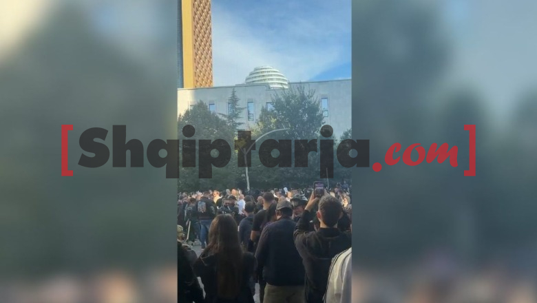 Protestuesit ‘shkundin’ shtyllën elektrike, shkulen kamerat e sigurisë