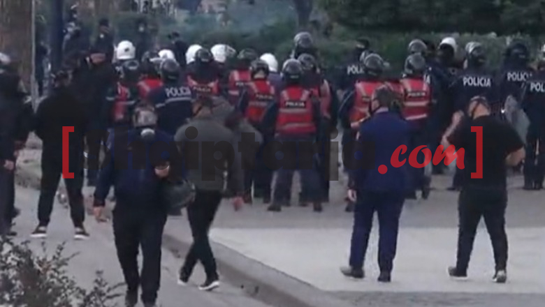 Përplasjet te bulevardi, kryepolici Hita shkon në terren
