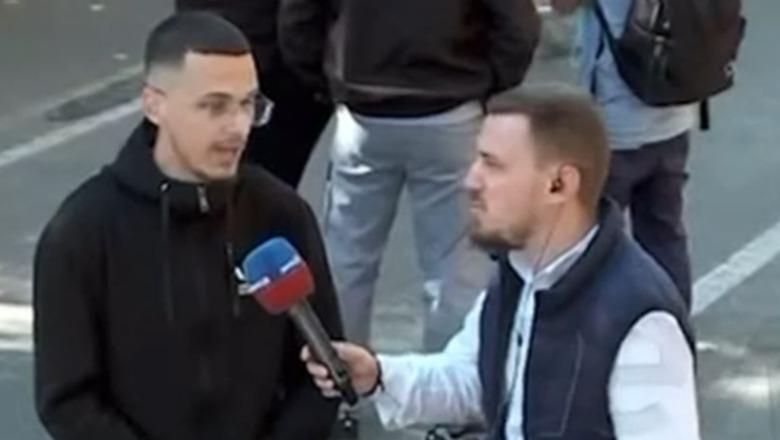'Biletën ma kanë paguar', protestuesi pranon se i financuan ardhjen nga jashtë për protestën! Nuk tregon kush ia mbuloi shpenzimet