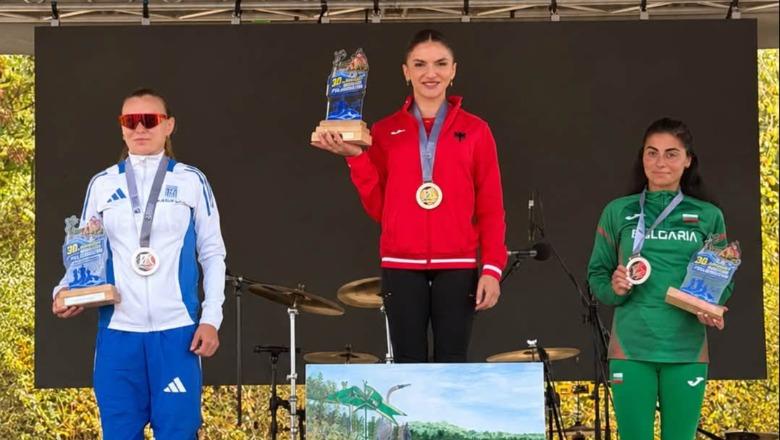 Luiza Gega rikthehet me medalje të artë në garat ndërkombëtare, fiton gjysmë maratonën në Serbi