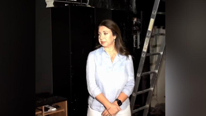 Zjarr në ambientet e një pallati në Tiranë, dëmtohen zyrat e ‘Dritare Tv’! Xhunga: Po digjeshim, flakët u përhapën nga tubat e aspirimit të një restoranti (VIDEO)