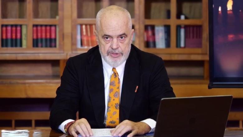 Kryeministri Rama: Dhuna në tubime u shkaktua nga persona të radikalizuar nga ANTIFA dhe krimi i organizuar, protesta bëhet për t’u dëgjuar, jo për të përmbysur qeverinë me forcë