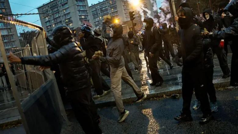 Protestat masive në Itali e Francë, mbi një mijë persona të arrestuar në otë dyja vendet! 371 të shoqëruar, mes tyre edhe të mitur