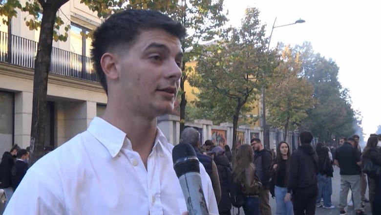 U shoqërua në lokal pasi shpërthyen sulmet në bulevard, flet për Report Tv Emanuel Daçi: Jo dhunës ndaj policisë, edhe ata kanë familje! S’jemi huliganë të shkatërrojmë pronat