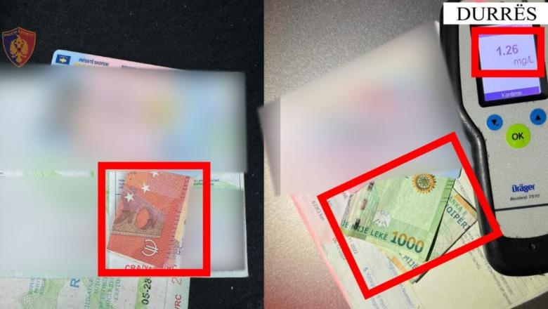 Durrës/ Tentuan të shmangnin gjobat duke u ofruar para efektivëve, vihen nën hetim 3 drejtues automjetesh! Njëri ishte i dehur  