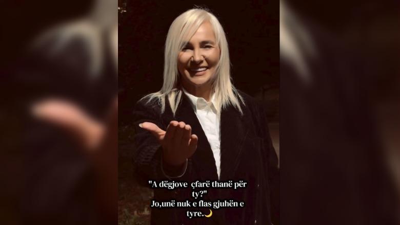 Të lehura qensh në sfond, Monika Lubonja 'thumbon' kritikët: Nuk e flas gjuhën e tyre! Komentuesja: Më mirë të heshtje! Aktorja: S'kam bërë asnjë turp