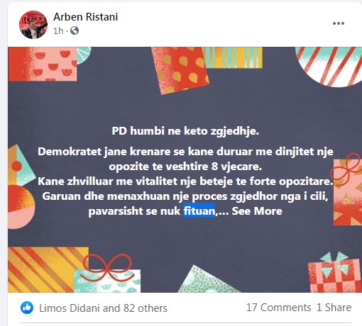 Arben Ristani: Basha na udhëhoqi 2 herë në humbje me gabime të ...
